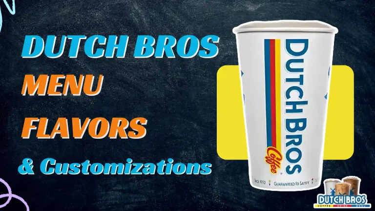 dutch bros menu flavours