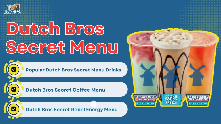dutch bros secret menu