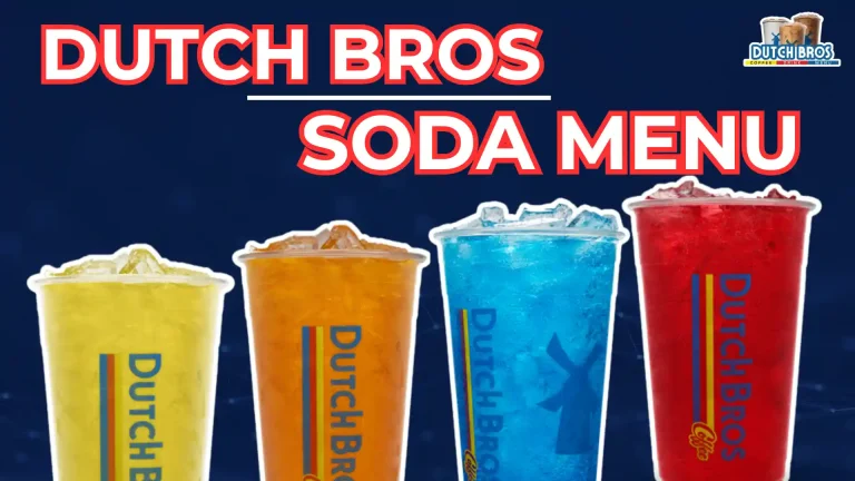 dutch bros soda menu prices