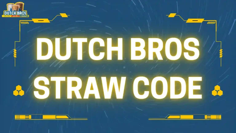 dutch bros straw code