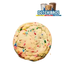 dutch bros funfetti cookie